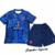 Conjunto Infantil Atlético de Madrid III Nike 24/25 Camisa e Short Azul