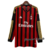 Camisa Manga Longa Retro AC Milan Home Adidas 2013/2014 Torcedor Masculino Vermelho e Preto