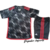 Conjunto Infantil Flamengo III 24/25 Camisa e Shorts Cinza na internet