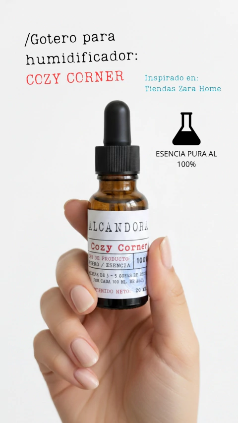 COZY CORNER- GOTERO PARA HUMIDIFICADOR- 20 ML.