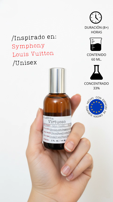 VIRTUOSO- 60 ML.- Inspirado en Symphony de Louis Vuitton
