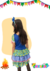 Vestido Caipira Junino Bela Emilia Infantil - comprar online