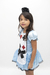 Fantasia Vestido Alice no País das Maravilhas Infantil - comprar online