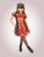 Fantasia infantil Vampira Dracula menina halloween - loja online