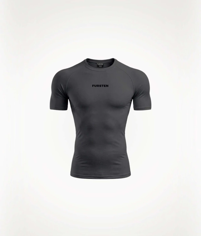 Remera compresion "Basic" (gris)