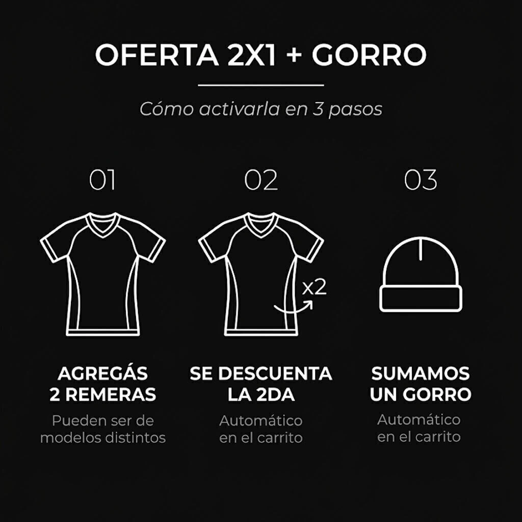 Remera compresion "Basic" (blanco)