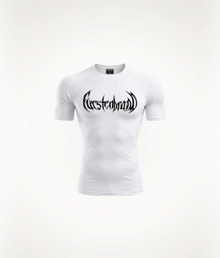 Remera compresion "Gothic" (Blanco)
