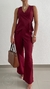 Conjunto Blusa Transpassada e Calça Pantalona Alfaiataria