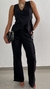 Imagem do Conjunto Blusa Transpassada e Calça Pantalona Alfaiataria