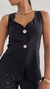 Conjunto Blusa Alongada e Calça Pantalona Alfaiataria - comprar online