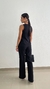 Conjunto Blusa Alongada e Calça Pantalona Alfaiataria - loja online