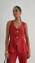 Conjunto Blusa Alongada e Calça Pantalona Alfaiataria - loja online