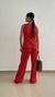 Conjunto Blusa Alongada e Calça Pantalona Alfaiataria na internet