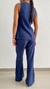 Conjunto Blusa Alongada e Calça Pantalona Alfaiataria - comprar online