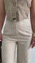 Calça Com Pregas Pantalona Alfaiataria - loja online