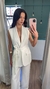 Conjunto Colete e Calça Pantalona Florença na internet