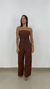 Conjunto Blusa sem Alça e Calça Pantalona Alfaiataria Celine - comprar online