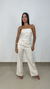 Conjunto Blusa sem Alça e Calça Pantalona Alfaiataria Celine - loja online