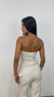 Conjunto Blusa sem Alça e Calça Pantalona Alfaiataria Celine na internet
