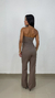 Conjunto Blusa sem Alça e Calça Pantalona Alfaiataria Celine - Lotus Store