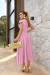 2496 - VESTIDO MID - ROSA - Delicatê Jeans