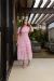 7151 - VESTIDO MID - ROSA - Delicatê Jeans