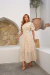 7151 - VESTIDO MID - AREIA - comprar online