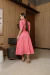 7152 - VESTIDO MID - ROSA - Delicatê Jeans