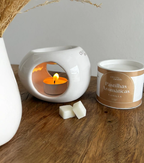 Kit aromatizador de ambiente com pastilhas aromáticas