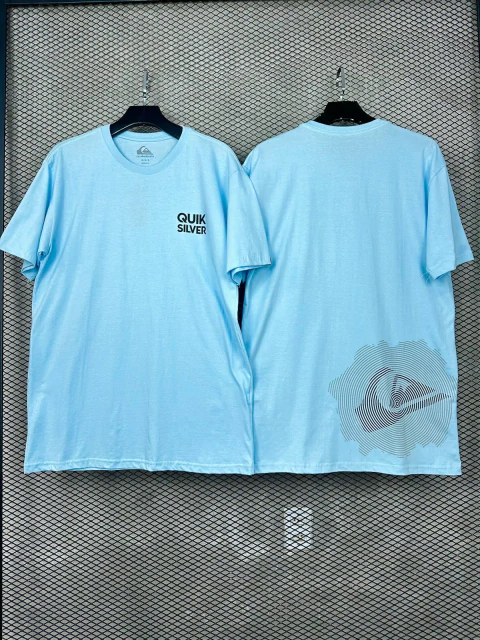 Camiseta Quiksilver #339 - Azul Ciano
