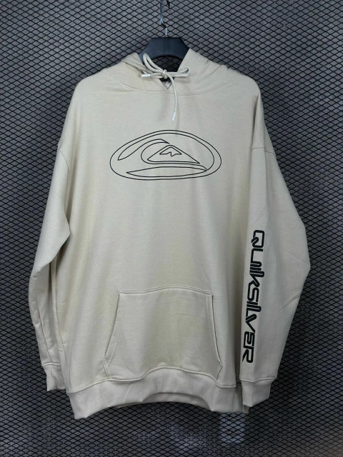 Moletom Canguru Quik Plus Size #89 - Bege