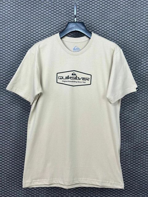 Camiseta Quiksilver #295 - Bege