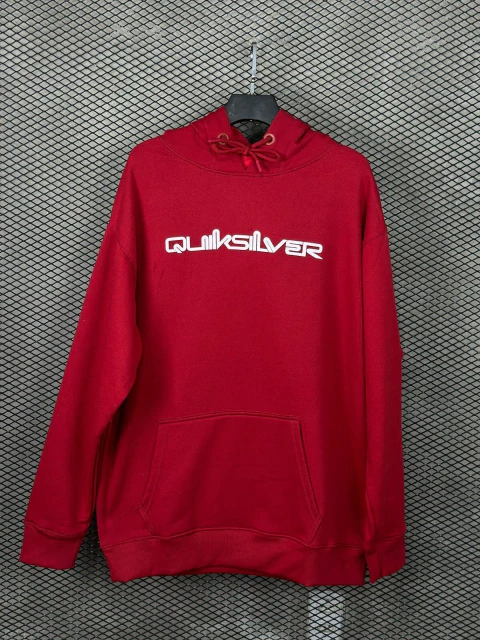 Moletom Canguru Quik Plus Size #93 - Vermelho