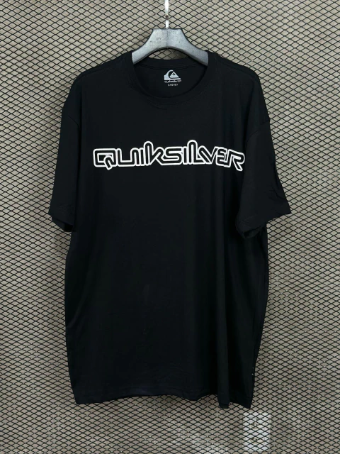 Camiseta Quiksilver Plus Size #12 - Preta