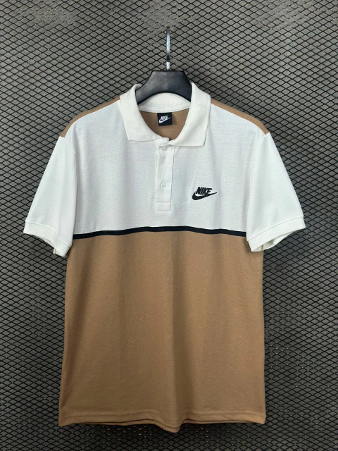Camisa Polo Nike #31 - Branco/Marron