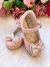 Sapatilha Infantil Luxo Laço Pérolas