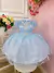 Vestido Infantil Luxo Frozen C/Capa