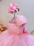 Vestido Infantil Luxo Flores e Voal na internet