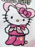 Blusa Infantil MC Cowgirl Hello Kitty- Momi Oficial Disney H6535 na internet