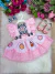 Romper/Vestido Infantil Fazendinha Rosa