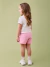 Imagem do Conjunto Infantil MC Blusa Gata Marie e Shorts Saia- Momi J6788