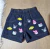 Shorts Jeans Infantil Estampado Hello Kitty & Amigos -Momi H6877