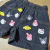 Shorts Jeans Infantil Estampado Hello Kitty & Amigos -Momi H6877 - comprar online