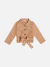 Jaqueta Infantil De Sarja Com Cinto - Momi J7042 - Princesinha Yasmin