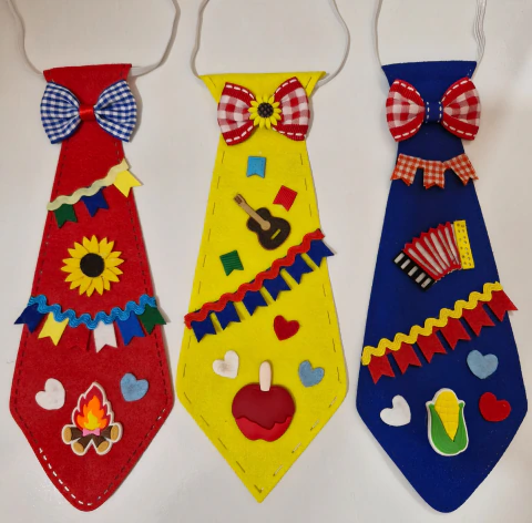 Gravatinha Junino Infantil