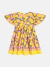 Vestido Infantil Tricoline Limão e Ursinho- Momi J7471 - Princesinha Yasmin