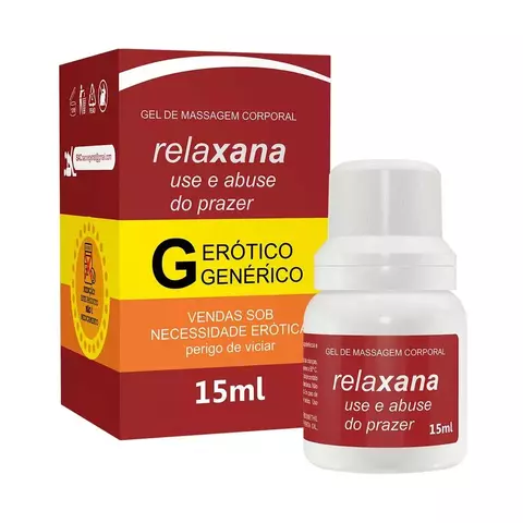 Relaxana Gel Beijável para Oral Sabor Maça Verde 15ml Linha Farmacinha do Riso