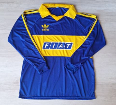 Camiseta Boca Jrs retro 89' mangas Largas