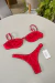 BiKINNI Zaya asa delta - vermelho