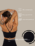 Top Reto Alcinha Fina Dois Em Um Preto Lift Soft Touch - By m.e Brand